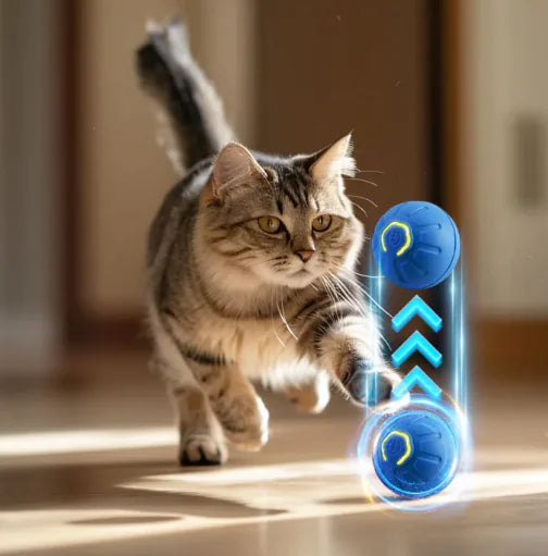 Interactive Smart Purr Toy Ball