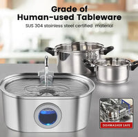 Stainless Steel Electronic Pet Bowl for Cats